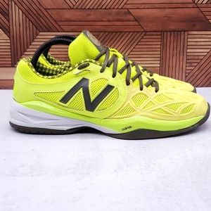 New Balance Womens 996 Mesh Pro Bank Rev Lite Tennis Shoes WC996GSM 9 Neon black